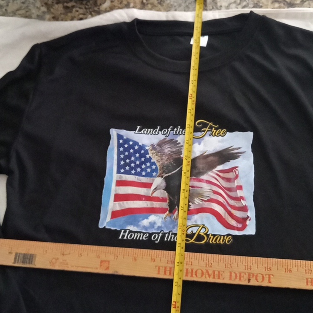 Men No Brand American Themed‎ Long Sleeve Lightweight Long Sleeve Shirt Sz L